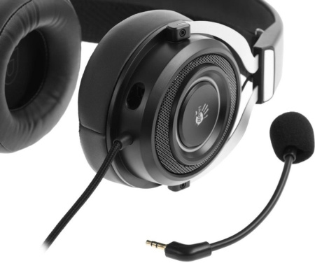 Игровая гарнитура A4Tech Bloody G535P мониторные кабель 2м, Black/Silver
