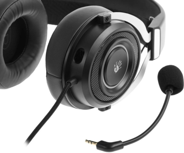 Игровая гарнитура A4Tech Bloody G535P мониторные кабель 2м, Black/Silver