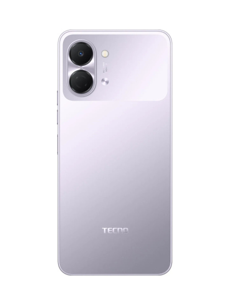 Смартфон Tecno Spark Go 3 4Гб 64Гб Aurora Purple 6.75", IPS, 1600*720, 2*1.8+6*1.6ГГц, 13Мп, 8Мп, 4G, 5000мАч, And 15