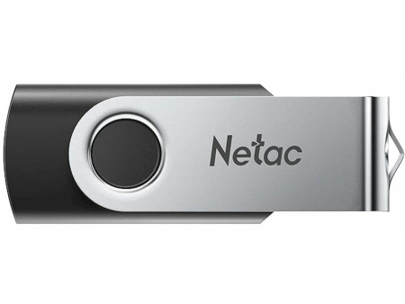 Флеш-накопитель USB3.0 64Gb Netac U505 (NT03U505N-064G-30BK) черно-серебристый