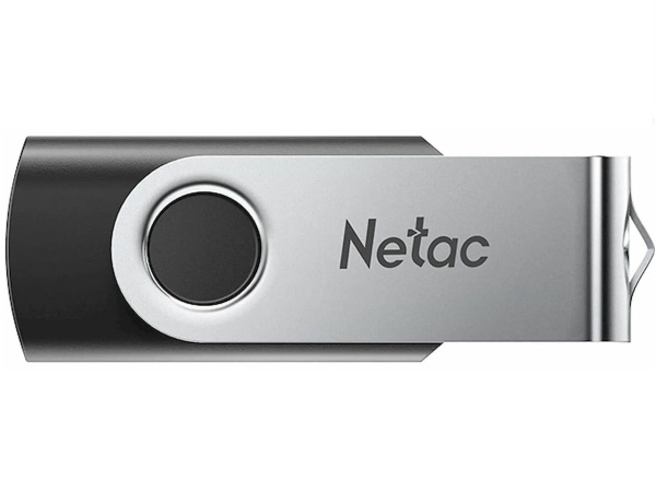 Флеш-накопитель USB3.0 64Gb Netac U505 (NT03U505N-064G-30BK) черно-серебристый