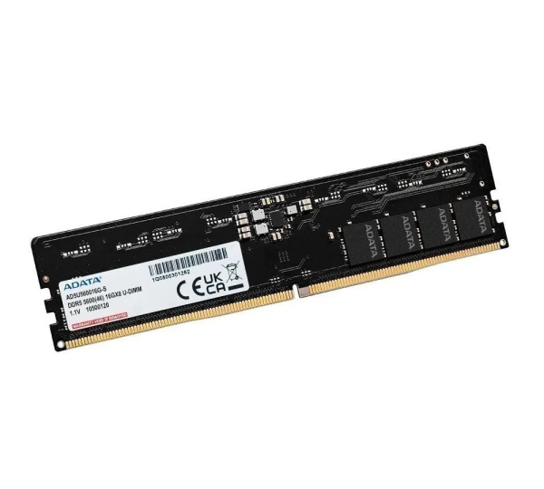 Модуль памяти DIMM DDR5 16Гб 5600МГц ADATA [AD5U560016G-S] CL46