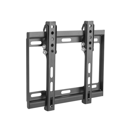 Кронштейн ITECHmount SLT-22 черный настенный,для тв,23-42",до 35кг,от стены 25мм,с функцией наклона -14°,VESA: 75x75, 100x100, 200x100, 200x200мм