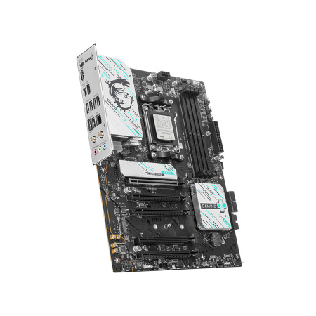 Мат.плата SocAM5 AMD B840 MSI B840 GAMING PLUS WIFI (ATX,4DDR5,2M.2,5PCI-E16,HDMI,PC8000,Wi-Fi 7,BT 5.4)