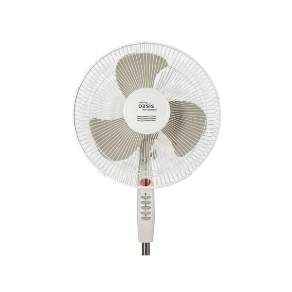 Вентилятор напольный Oasis VF-40PWG Белый, 40Вт, 3 скорости, 1шт. в коробке
