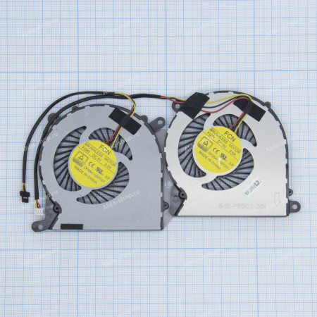 Кулер для Clevo P650SE VGA p/n: DFS541105FC0T FG80, 6-31-P6502-201