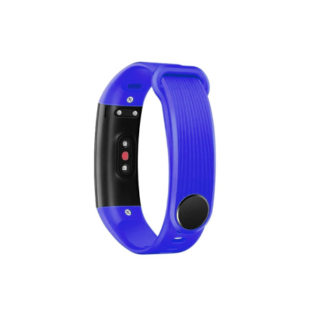 Ремешок классический силиконовый для Honor Band 3 DF hwClassicband-01 (blue)