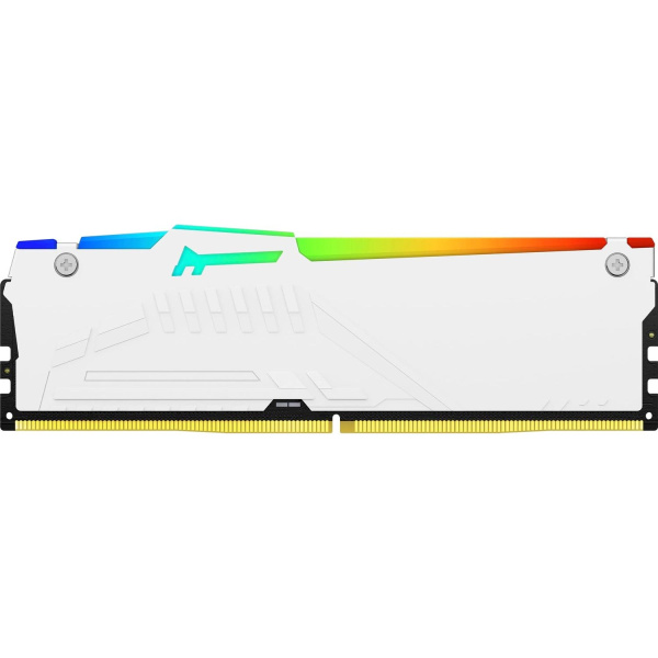 Память оперативная/ Kingston 32GB 5600MT/s DDR5 CL36 DIMM FURY Beast White RGB EXPO