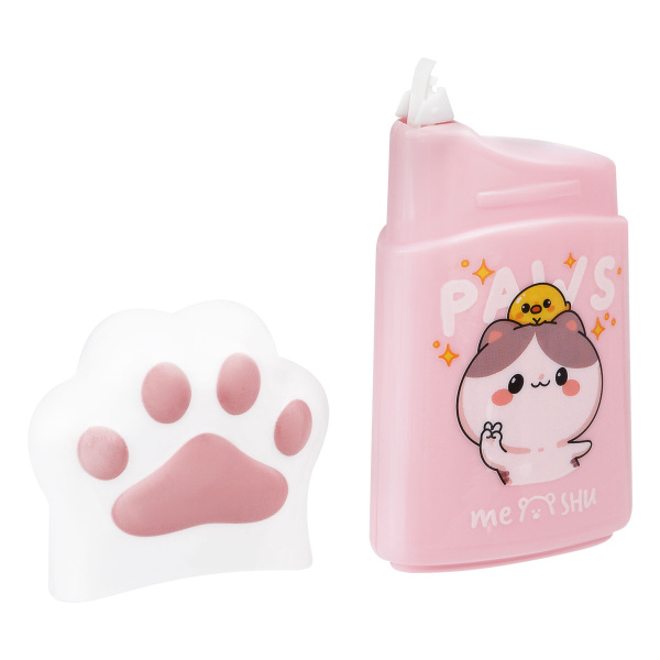 Корректирующая лента MESHU "Paw" ассорти 5мм.*12м. (MS_54225)