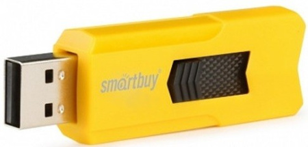 Флеш-накопитель USB2.0 64GB SmartBuy STREAM (SB64GBST-Y) желтый