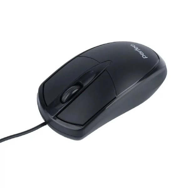 Мышь USB Perfeo FIRST (B3407) оптическая, 3кн., 1000dpi, черная