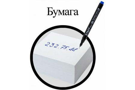 Набор маркеров перманентных STAFF Profit PM-105 4шт. 0,5 мм (152173)