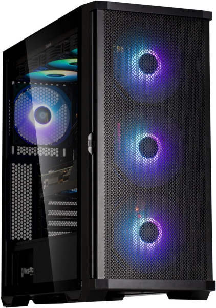 Корпус Zalman Z10 PLUS черный без БП ATX 10x120mm 4x140mm 2xUSB3.0 audio bott PSU