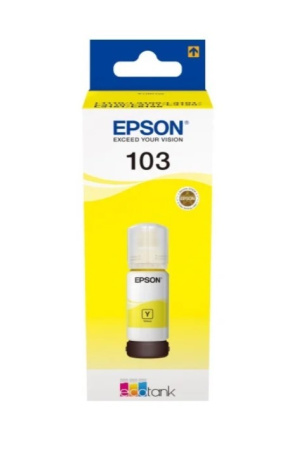 Контейнер_с_чернилами Epson 103Y C13T00S44A для L3100/3101/3110/3150 желтый (65мл)