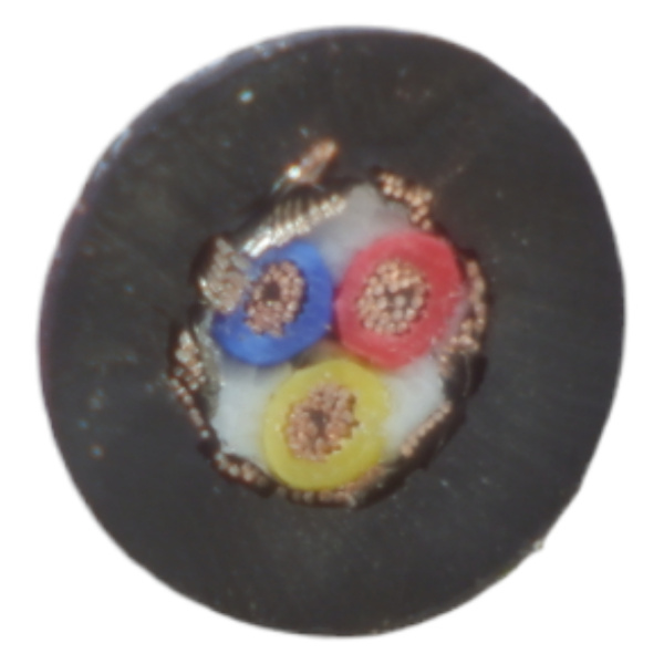 Кабель экранированный TRVVP  3х0.3мм2, метражом, гибкий для ЧПУ