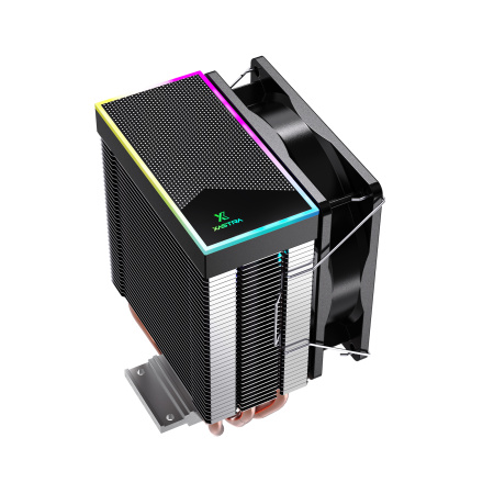 Кулер S115х/1200/1700/1851/AMx XASTRA AE903 FRGB (130W/92mm/800-2400rpm/FRGB/3 тепл.трубки)