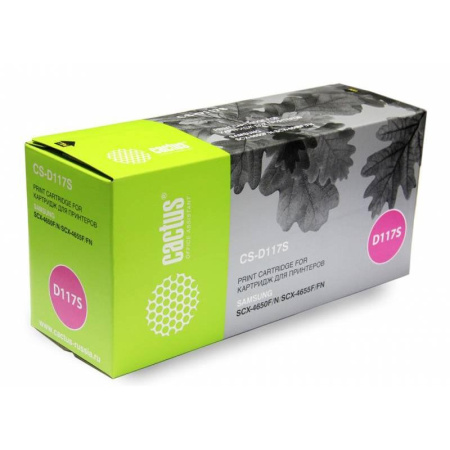 Картридж_лазерный Cactus CS-D117S (MLT-D117S) для Samsung SCX-4650/4655 черный (2500 стр)