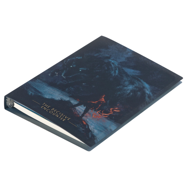 Тетрадь на кольцах 80л. "Encounter" пласт. обложка Greenwich Line (Nrp80A5_38627)