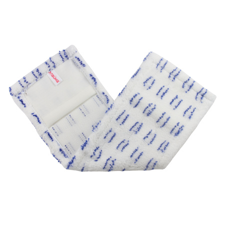 Насадка МОП для швабры ЛАЙМА микрофибра, абразив, 40см (601477) 