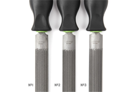 Напильник полукруглый 200мм, №1, T12 60HRC, Дело техники 252321