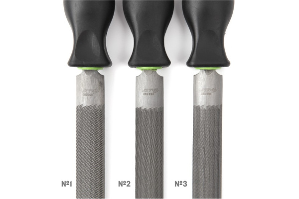 Напильник полукруглый 200мм, №1, T12 60HRC, Дело техники 252321