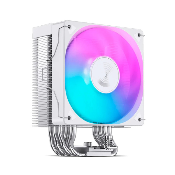 Кулер S115х/1200/1700/1851/AMx Jonsbo CR-1000 MAX Color White (230W/120mm/600-1500rpm/LED/6 тепл.трубок)