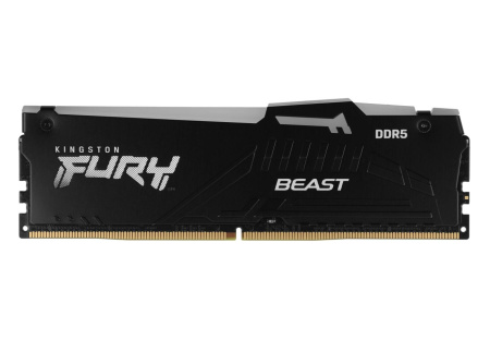 Модуль памяти DIMM DDR5 8Гб 5200МГц Kingston FURY Beast RGB (KF552C40BBA-8) CL40