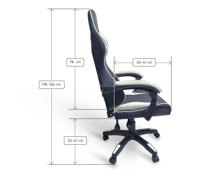 Геймерское кресло BYROOM Game BAN белый (HS-5010-W)