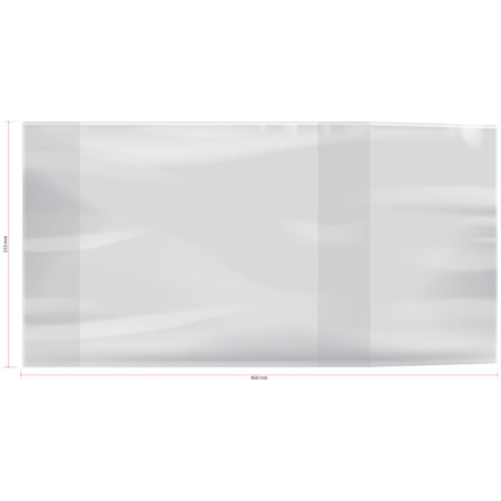 Обложка ПЭ ArtSpace 233*450мм, 90мкм, для учебников ст. классов, PET 233.90 / SP 15.02