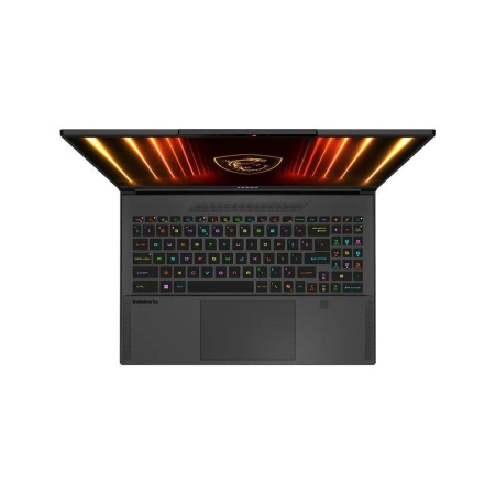 Ноутбук MSI Stealth A16 AI+ A3HWHG-239XRU AMD Ryzen AI 9 365/32Gb (soldered D5)/SSD1Tb/RTX5070 Ti 12Gb (105W)/16"/OLED/WQXGA/2560x1600/240Hz/NoOS/RJ-45/Black/2.1kg