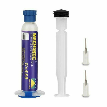 Флюс гель Mechanic UV-559, шприц 10мл