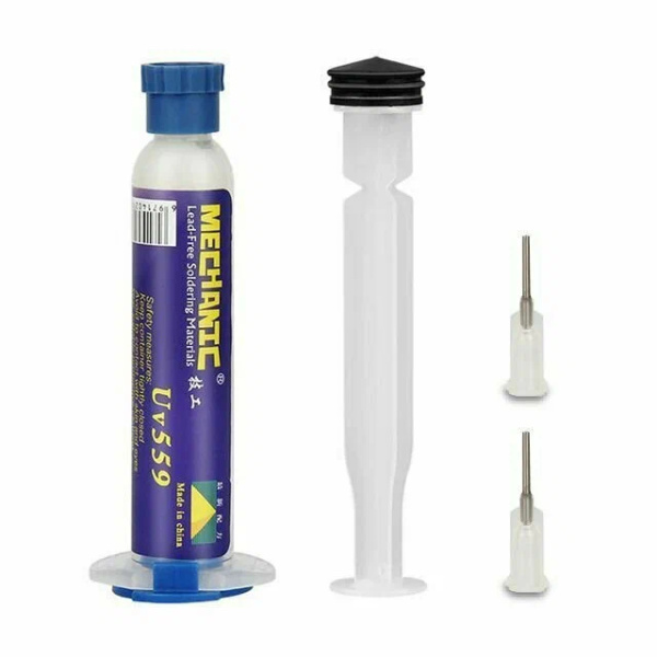 Флюс гель Mechanic UV-559, шприц 10мл