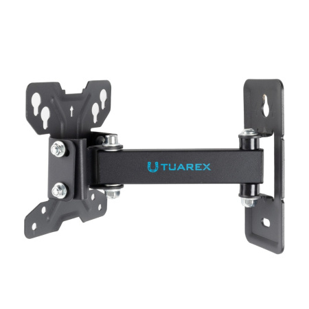 Кронштейн Tuarex ALTA-108 черный настенный,10-27",до 20кг,нак. +5° -15°,от ст. 60-185мм