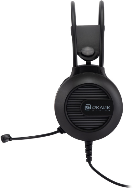 Игровая гарнитура Оклик HS-L300G полноразмерные, кабель 2.2м, Black