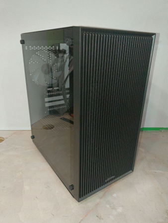 Распродажа! Корпус mATX Б_БП XASTRA A307M 3FRGB Black (USB3.0,Audio,TG,черный,Mesh,3х120мм FRGB,CPU Cooler до 155мм, VGA до 275мм)(без коробки)