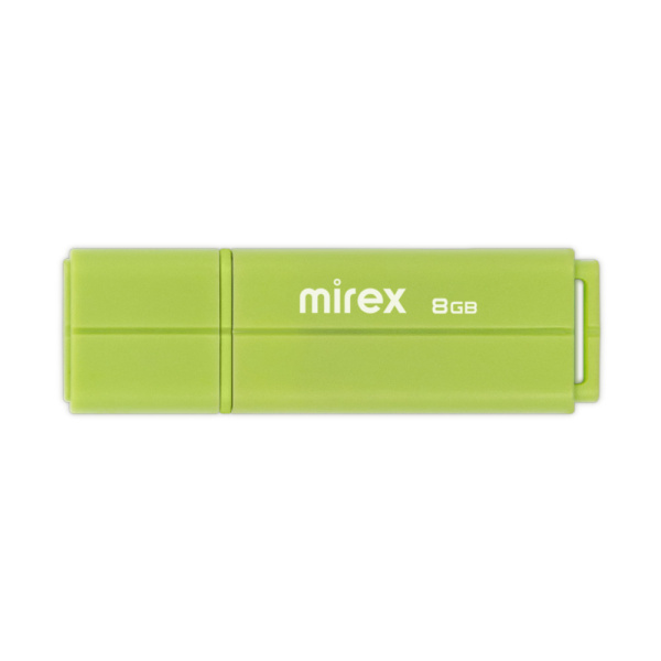 Флеш-накопитель USB2.0 8Gb Mirex Line (13600-FMULGN08) зеленый
