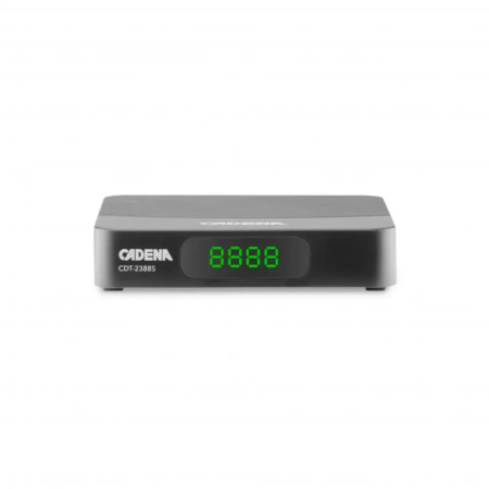 Цифровая приставка DVB-T2 Cadena CDT-2388S HDMI 1080p/TimeShift/ТВгид/запись