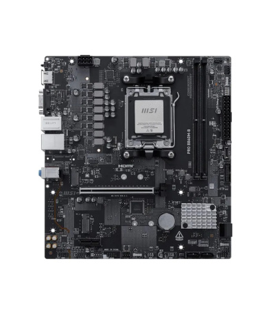 Мат.плата SocAM5 AMD B840 MSI PRO B840M-B (mATX,2DDR5,2M.2,PCI-E16,PCI-E,VGA,HDMI,PC8000)