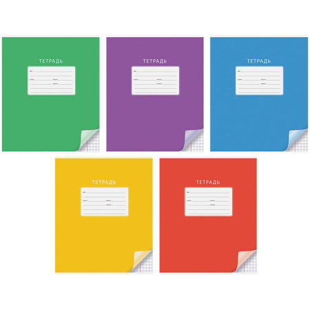 Тетрадь 18л. кл. "Однотонная. С уголком" ArtSpace (Т18к_3649)