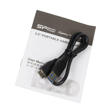 Жесткий диск USB3.0 2.5" 1TB Silicon Power D06 Diamond (SP010TBPHDD06S3K) черный