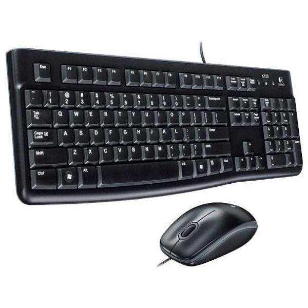 Комплект USB Logitech MK120 (920-002561) клавиатура 104кл.+ мышь 1000dpi, Black