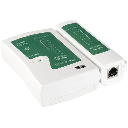 Тестер_кабеля NS-468 ExeGate для RJ-45/RJ-11/RJ-12
