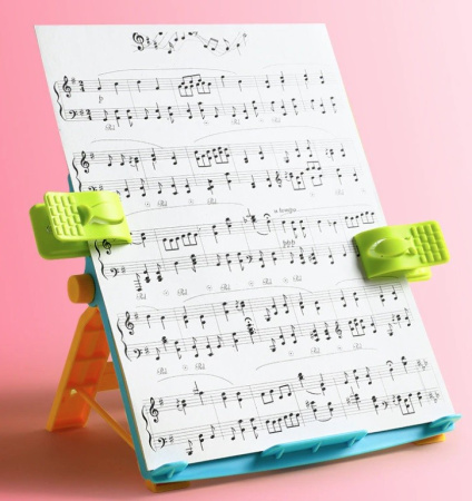 Подставка для книг Kaba с расширителями до А4, регулируемая, голубая (КВХ-6221Е)