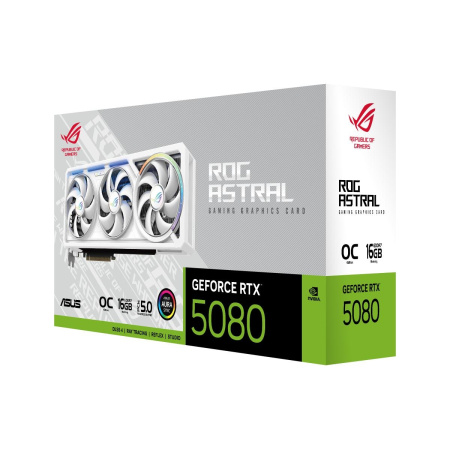 Видеокарта ASUS ROG-ASTRAL-RTX5080-O16G-WHITE