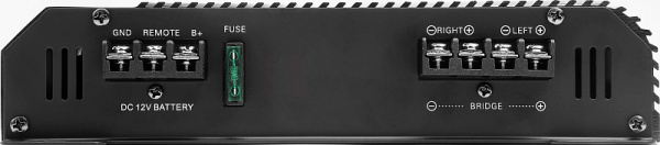 Усилитель авто-й УРАЛ МОЛНИЯ МЛ 2.60 2*60Вт/2-1 канал/4-2 Ом/High-pass/Low-pass