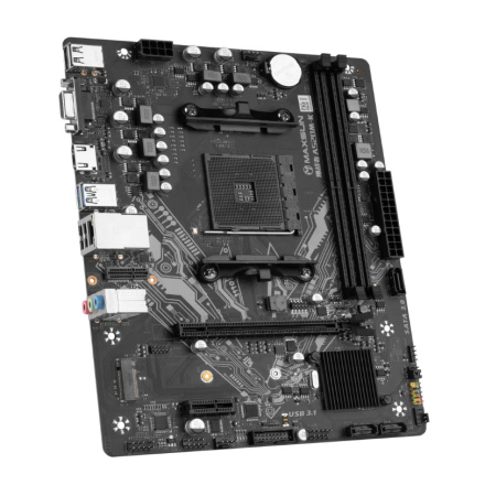 Мат.плата SocAM4 AMD A520 MAXSUN Challenger A520M-K (mATX,2DDR4,M.2,PCI-E16,PCIE-E,HDMI,VGA,PC3200)