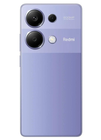 Смартфон Xiaomi Redmi Note 13 Pro 8Гб 256Гб Lavender Purple 6.67", AMOLED, 2400*1080, 2*2.8+6*2.0ГГц, 200+8+2Мп, 16Мп, NFC, 5000мАч, And