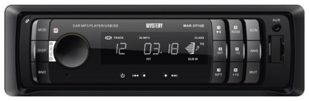 Автомагнитола Mystery MAR-371UC 1DIN, 4х50Вт, MP3, FM, SD, USB, AUX, съемная панель Автомагнитола Mystery MAR-371UC 1DIN, 4х50Вт, MP3, FM, SD, USB, AUX, съемная панель