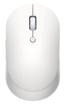 Мышь Bluetooth Xiaomi Mi Dual Mode Wireless Silent Edition оптическая, 1300dpi, радиус действия до 10, White