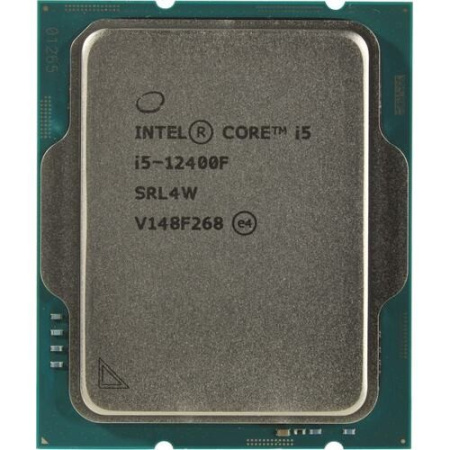 Процессор 1700 Intel Core i5-12400F (6ядер/12потоков*2,5ГГц-4,4ГГц,18Мб,117Вт) oem